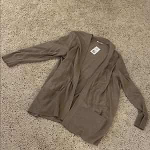 Croft & Barrow Brown Cardigan Sweater
